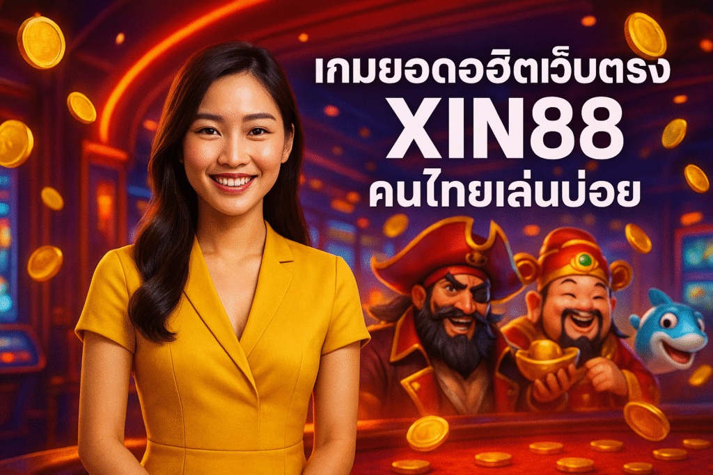 เกมยอดฮิตเว็บตรง XIN88 คนไทยเล่นบ่อย
