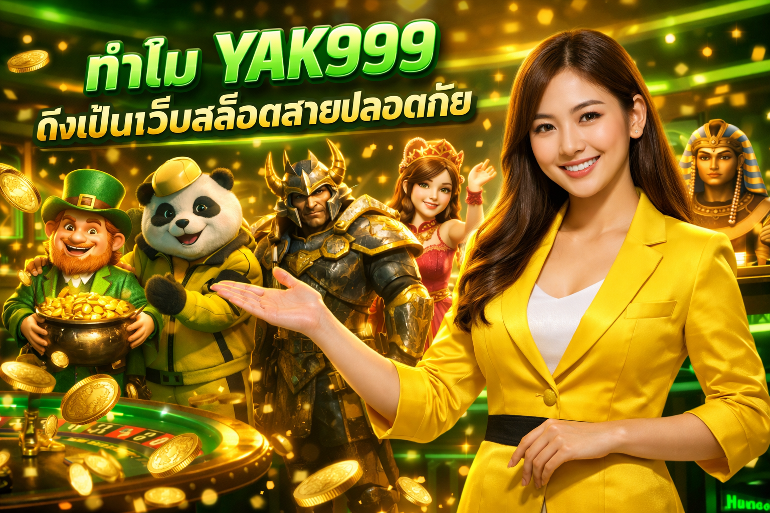 ทำไม YAK999 ถึงเป็นเว็บสล็อตสายปลอดภัย