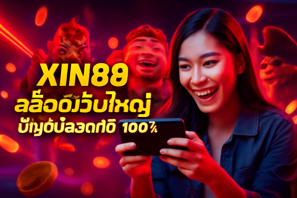 XIN88 สล็อตเว็บใหญ่ บัญชีปลอดภัย 100%
